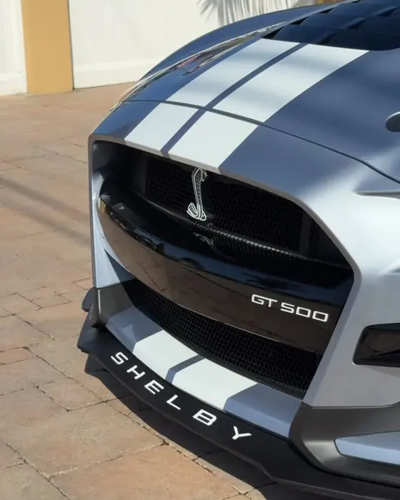 Graphene Coating on this rare Mustang Shelby GT500. Paint, wheels, windows.